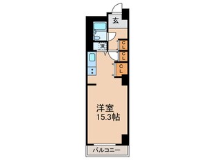 アクティ目黒駅前１号棟の物件間取画像